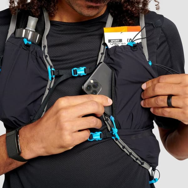 ULTIMATE DIRECTION RACE VEST 6.0 8.5L Onyx, löparvest ultralätt