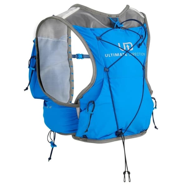 ULTIMATE DIRECTION RACE VEST 6.0 8.5L UD Blue, löparvest ultralätt MEDIUM: 76 - 99 cm
