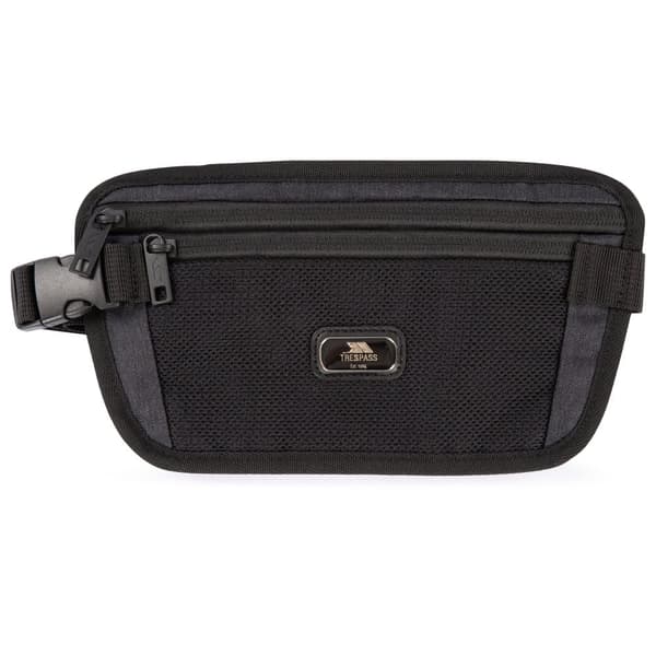 Trespass Keepcloser Bum Bag Dark Grey Marl One Size