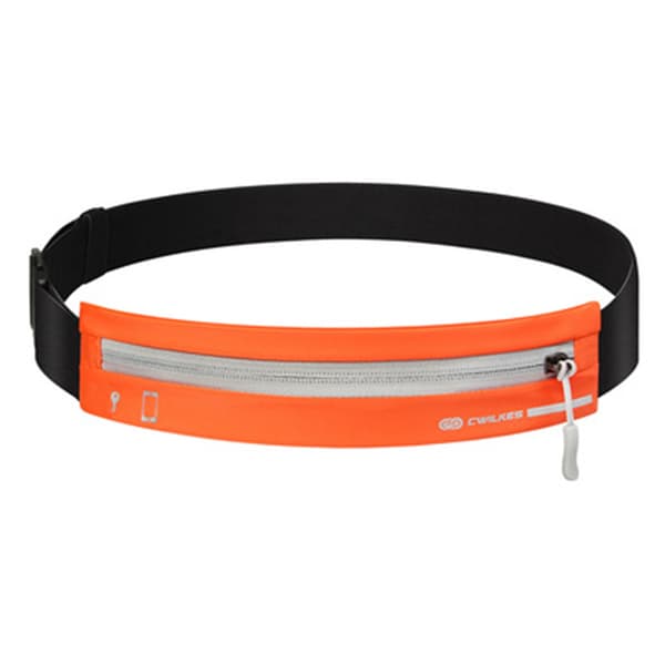 Smart VATTENTÄT midjeväska för löptur, resor m.m. (elastisk) Orange Orange
