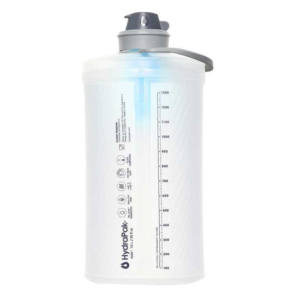 Hydrapak Blød Kolbe Flux 1.5l Transparent