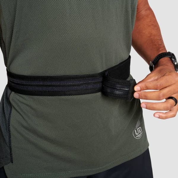 ULTIMATE DIRECTION RACE BELT,  ultralätt löparbälte ink 500 ml mjuk vattenflaska