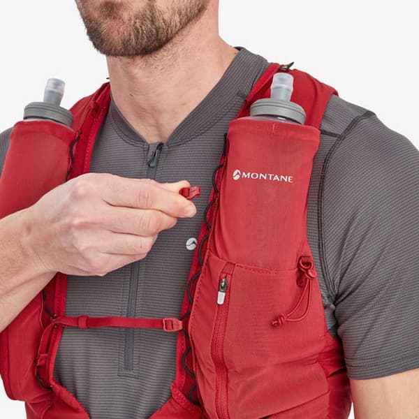 Montane Hydrering Vest Gecko Vp 5+ Rød M