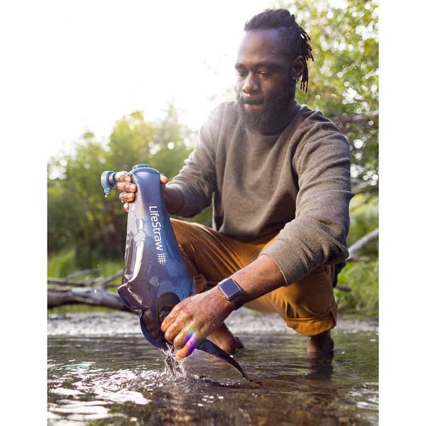 Lifestraw Vattenfilterpåse Peak Series Gravity 3l Silver