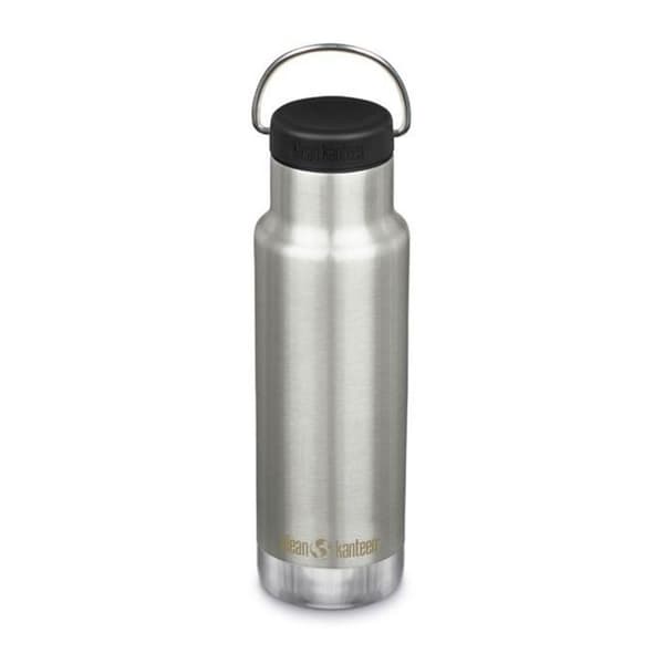 Klean Kanteen Rustfri Stål Flaske Insulated Classic 355ml Løkke Kasket Søvfarvet