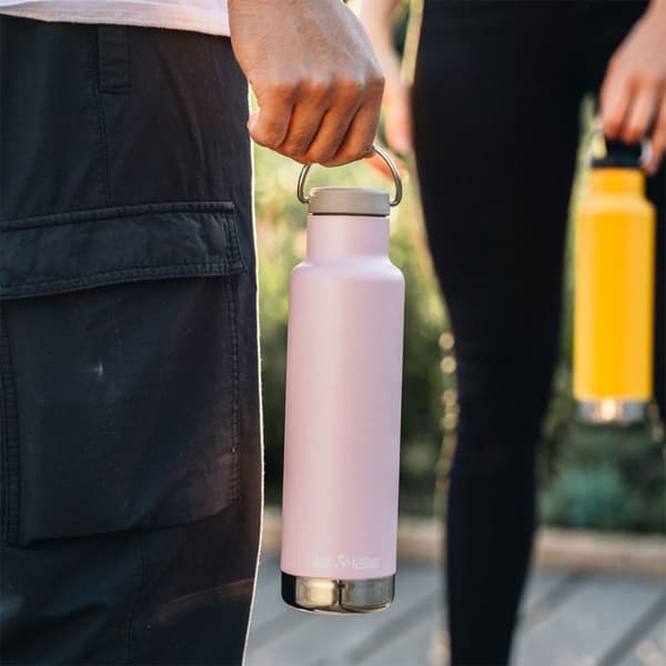 Klean Kanteen Flaska I Rostfritt Stål Insulated Classic 590ml Slinga Keps Rosa
