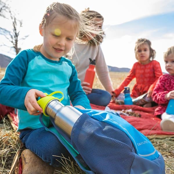 Klean Kanteen Rustfri Stål Flaske Insulated Kid Classic 532ml Barn Sport Kasket Søvfarvet
