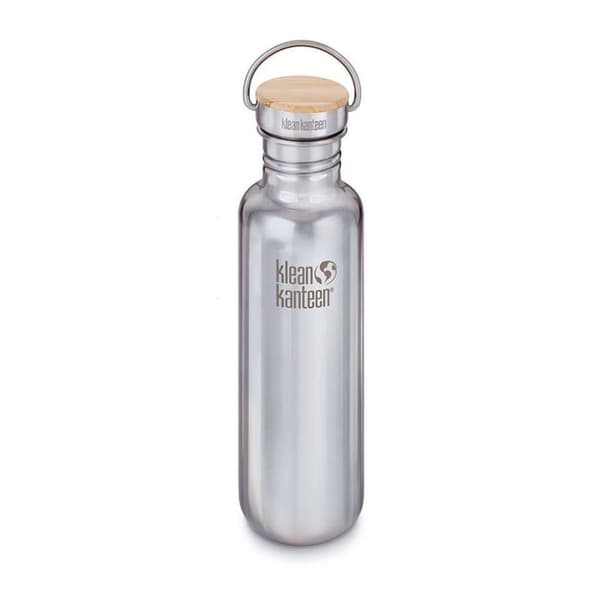 Klean Kanteen Flaske Reflect 800ml Bambus Kasket Søvfarvet