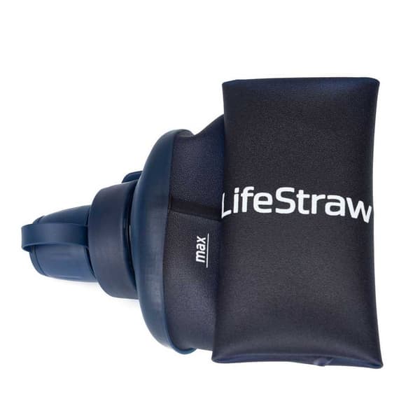 Lifestraw Hopfällbar Vattenfilterflaska Peak Series 650ml Blå
