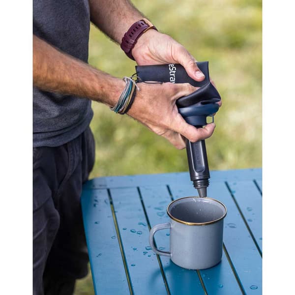 Lifestraw Hopfällbar Vattenfilterflaska Peak Series 650ml Blå