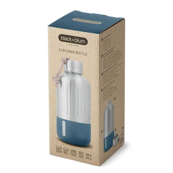Black+blum Flaska I Rostfritt Stål Explorer 650ml Silver