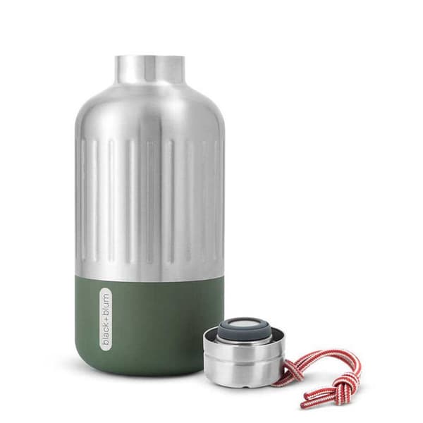 Black+blum Rustfri Stål Flaske Explorer 650ml Grøn,Søvfarvet