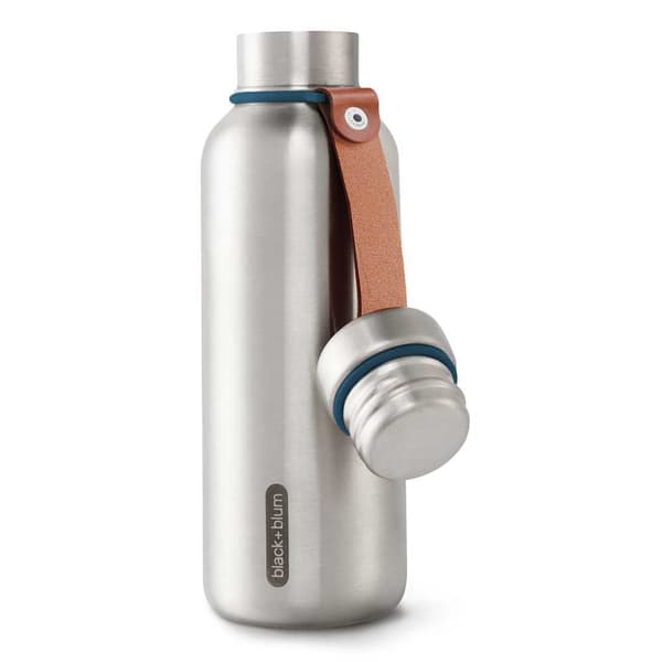 Black+blum Isolerad Vattenflaska 500ml Silver