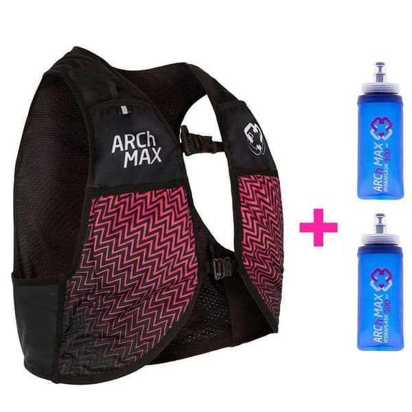 Arch Max Hydreringsväst 2.5l + 2sf300ml Rosa S-M