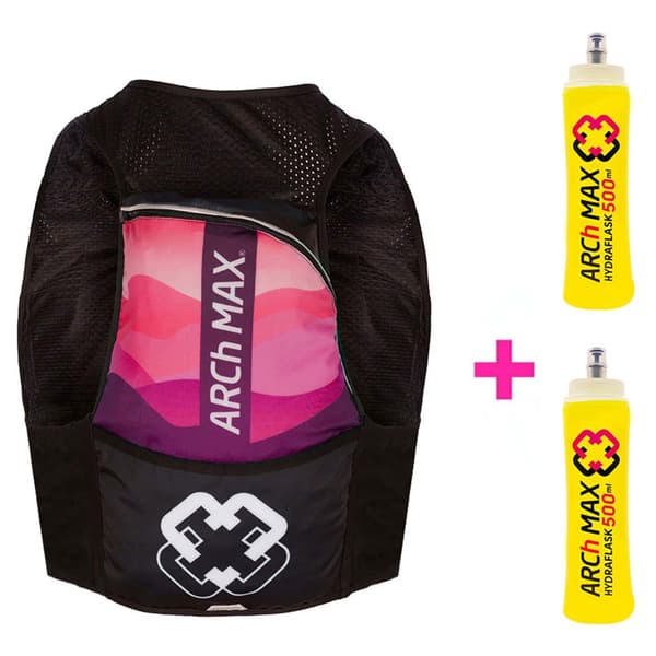 Arch Max Vätskeväst Unisex 8l+sf500ml Svart S-M