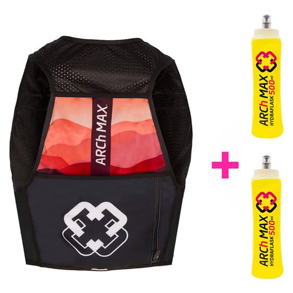 Arch Max Vätskeväst Unisex 6l+sf500ml Röd L-XL