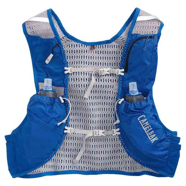 Camelbak Ultra Pro 6l Nesteytys Liivi+2 Nopea Stow Pullo 500ml Sininen M