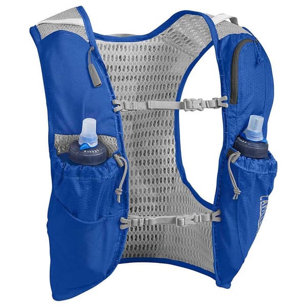 Camelbak Ultra Pro 6l Nesteytys Liivi+2 Nopea Stow Pullo 500ml Sininen M