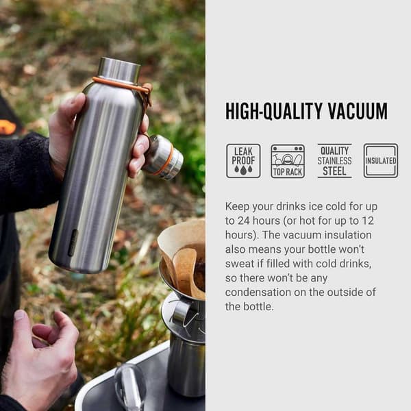 Black+blum 750ml Ruostumattomasta Teräksestä Valmistettu Pullo