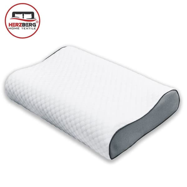 Herzberg HG-6412H0: Kudde med Contour Memory Foam