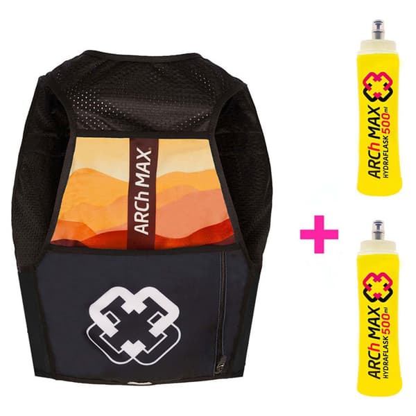 Arch Max Hv6e3s 6l+ 2sf500ml Hydreringsväst Svart S-M