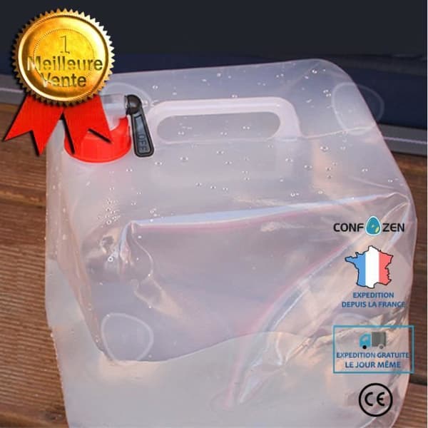 CONFO® Utomhus hopfällbar drickshink 18L camping bärbar stor kapacitet bil dricksvatten gryta vatten verktyg qua vattenpåse