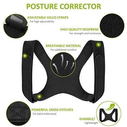 XL Posture Ryggstøtte Holdestropp for ryggen