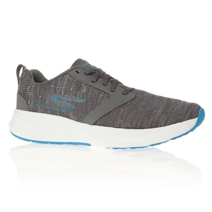 SKECHERS Go Run Ride 7 runnig sneakers - Mænd - Grå og blå