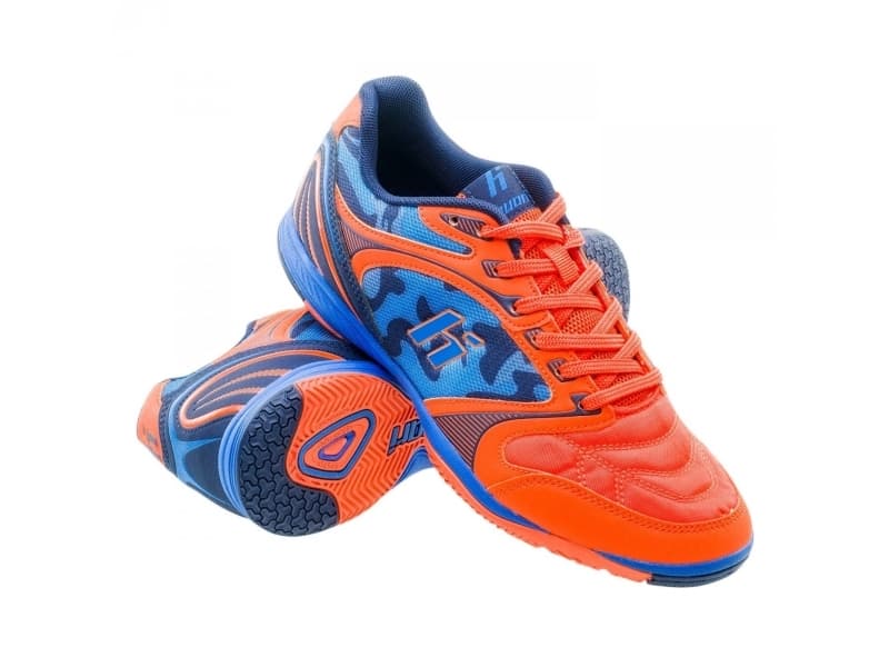 Huari EDINSON IC orange/navy/lake blue football boots. 42