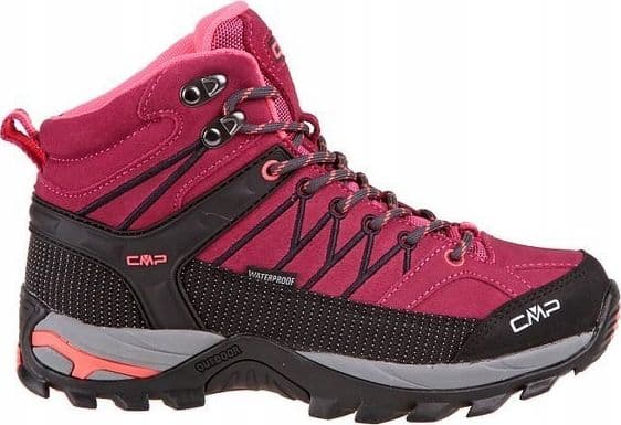 CMP RIGEL MID WMN TREKKING SHOE WP MAGENTA-ANTRACITE women's shoes 38 (3Q12946-06HF)