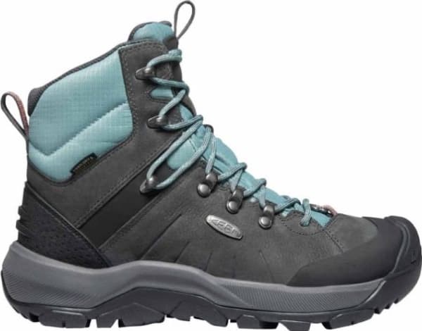 Keen Women's REVEL IV MID POLAR BLACK/HARBOR GRAY shoes 36 (1023631)