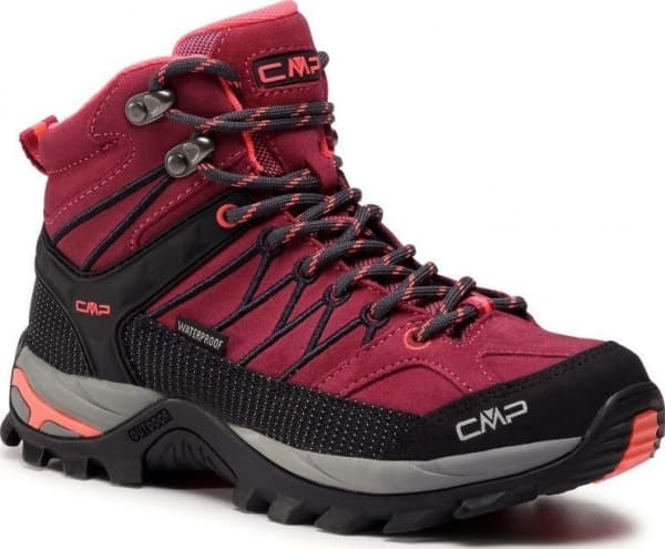 Women's trekking shoes CMP Women's shoes RIGEL MID WMN TREKKING SHOE WP MAGENTA-ANTRACITE s. 36 (3Q12946-06HF)