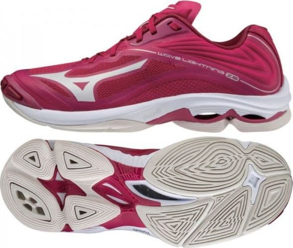 Mizuno Mizuno Wave Lightning Z6 Low V1GC200064 V1GC200064 volleyball shoes red 40