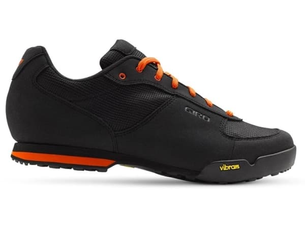 GIRO Rumble VR black glowing red men's shoes 41