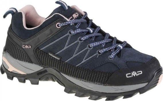 Women's trekking shoes CMP Women's trekking shoes RIGEL LOW WMN TREKKING SHOES WP ASPHALT-ANTRACITE-ROSE s. 36 (3Q13246-53UG)