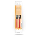 Miniatyrbild 4 av 4: Nedis SATA kabel | 1.5 Gbps | SATA 7-Pin Hona | SATA 7-Pin Hona | Nickelplaterad | 0.50 m | Platt | PVC | Röd | Låda