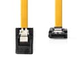 Miniatyrbild 3 av 4: Nedis SATA kabel | 6 Gbps | SATA 7-Pin Hona | SATA 7-Pin Hona | Nickelplaterad | 0.50 m | Platt | PVC | Gul | Låda
