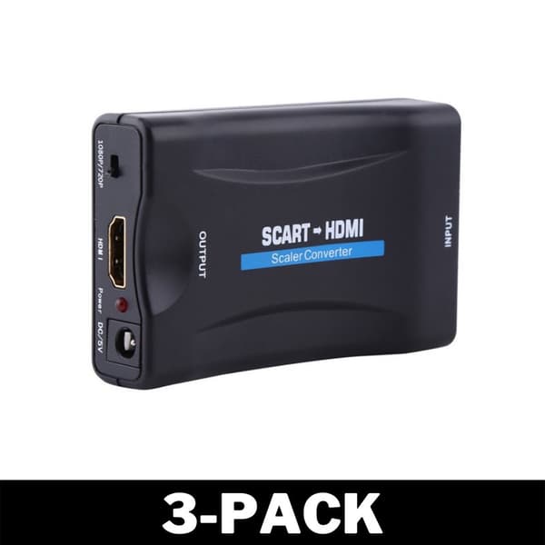 Scart til HDMI Converter Adapter 1080p