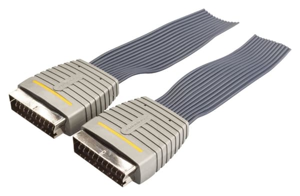 Bandridge SCART-kaapeli SCART Uros - SCART Uros 5.00 m Sininen