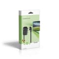 Miniatyrbild 5 av 5: Nedis SCART Switchbox | SCART Hane | 3x SCART Hona | Nickelplaterad | Maximal upplösning: 800x480 | 0.50 m | Rund | PVC | Svart | Låda