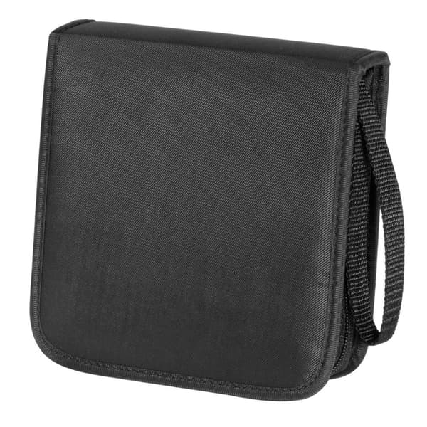 HAMA CD WALLET NYLON 20, BLACK