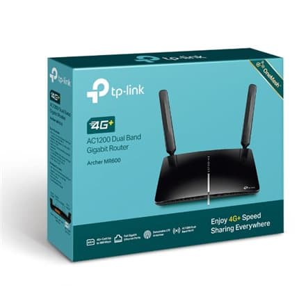Wireless Router|TP-LINK|Wireless Router|1200 Mbps|IEEE 802.11ac|1 WAN|3x10/100/1000M|ARCHERMR600 Sort