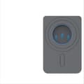 Miniatyrbilde 3 av 4: INF Elegant magnetisk kortholder for Apple iPhones Grå