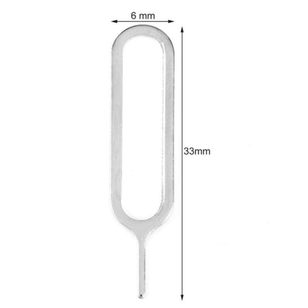 Simkortsöppnare Pin Utmatningsstift för Apple iPhone