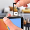 Miniatyrbild 3 av 4: Honor 7C kortfack 2x Nano SIM och Micro SD ersättning svart - AVIZAR