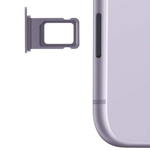 SIM-kortsfack - Apple - iPhone 11 - 1 fack - Nano Sim - Lila
