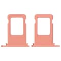 Miniatyrbild 1 av 4: iPhone XR SIM-fack - AVIZAR - Rosa - Ersättning - Adapter