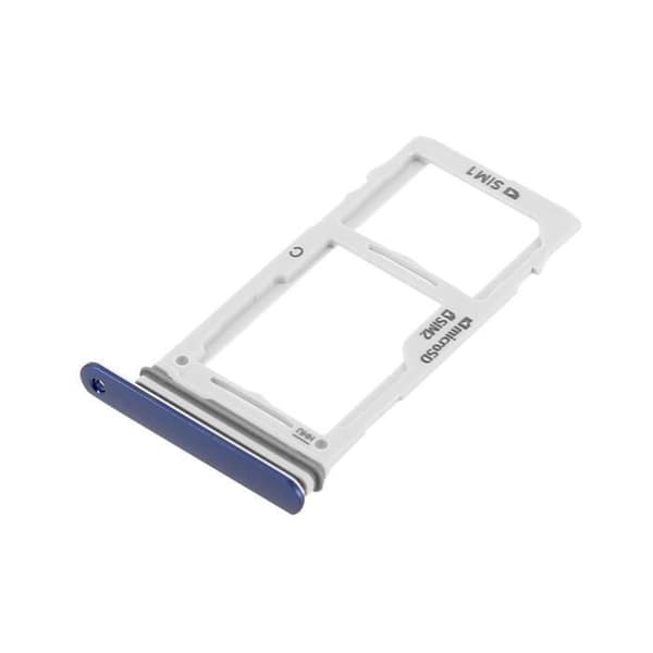 SIM-fack för Samsung Galaxy Note 9 - AVIZAR - NanoSIM + microSD-korthållare - Blå