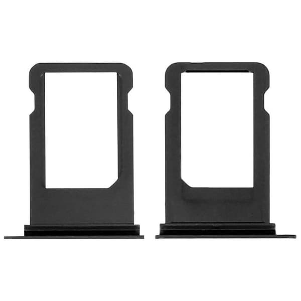 iPhone 8 Svart SIM-kortfack - Ersättningsadapterfack
