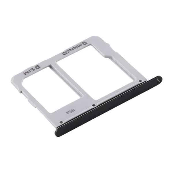SIM-kortfack för Samsung Galaxy Tab S5e - AVIZAR - Svart - Nano SIM - micro-SD